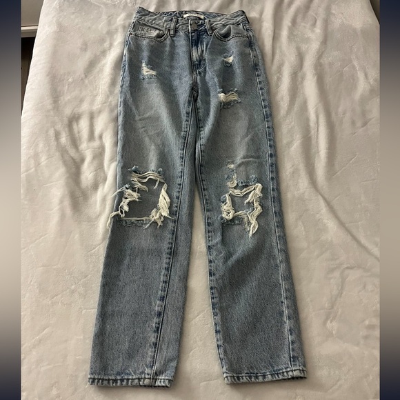 Pacsun Ripped Mom Jeans - Picture 1 of 3